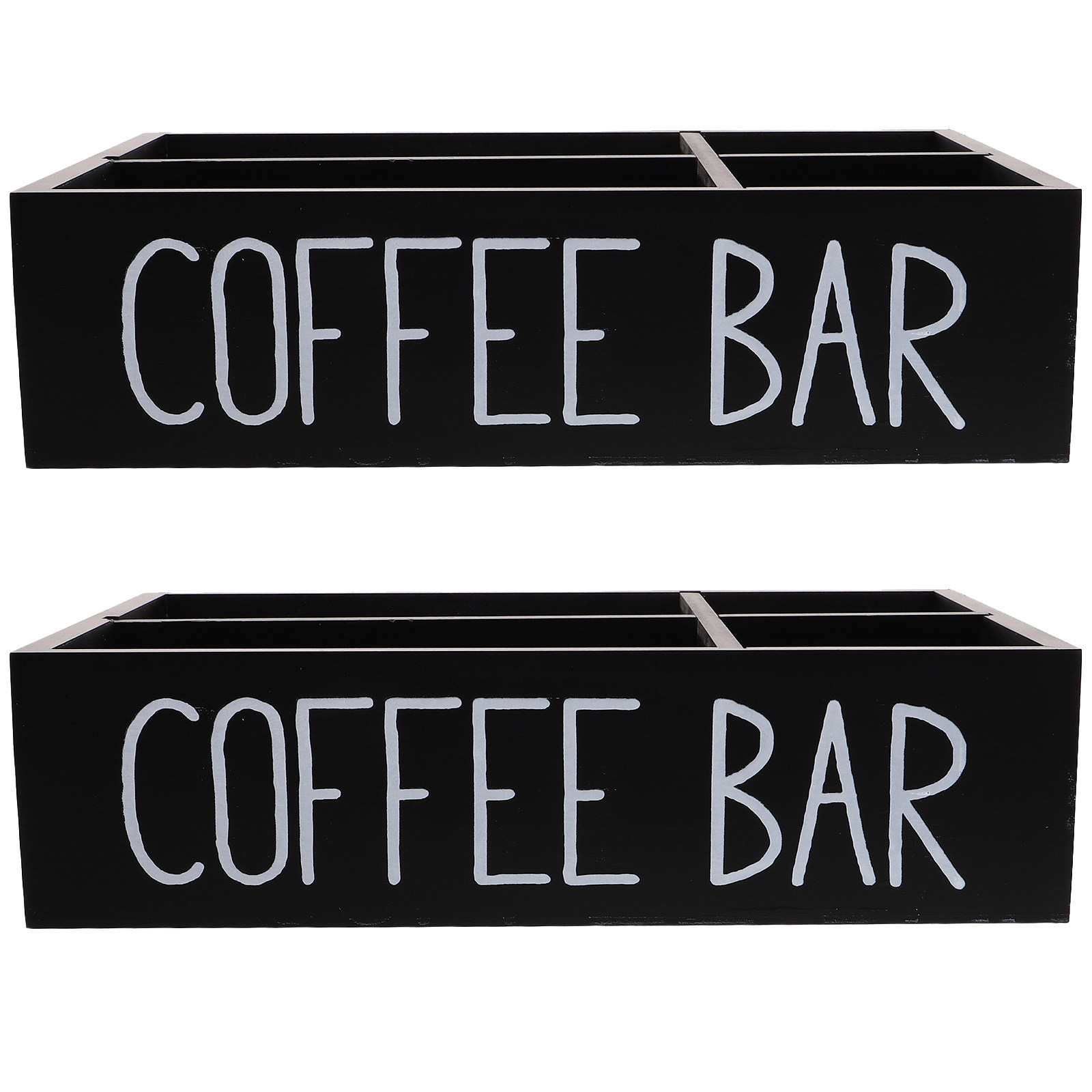 Coffee Tea Sugar - 2 Buah Rak Penyimpanan untuk Perlengkapan