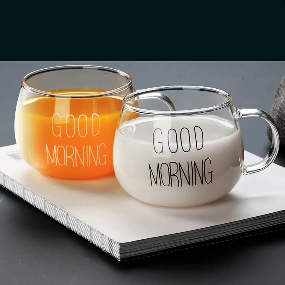 Coffee Tea Name - 1 buah gelas kreatif cangkir teh