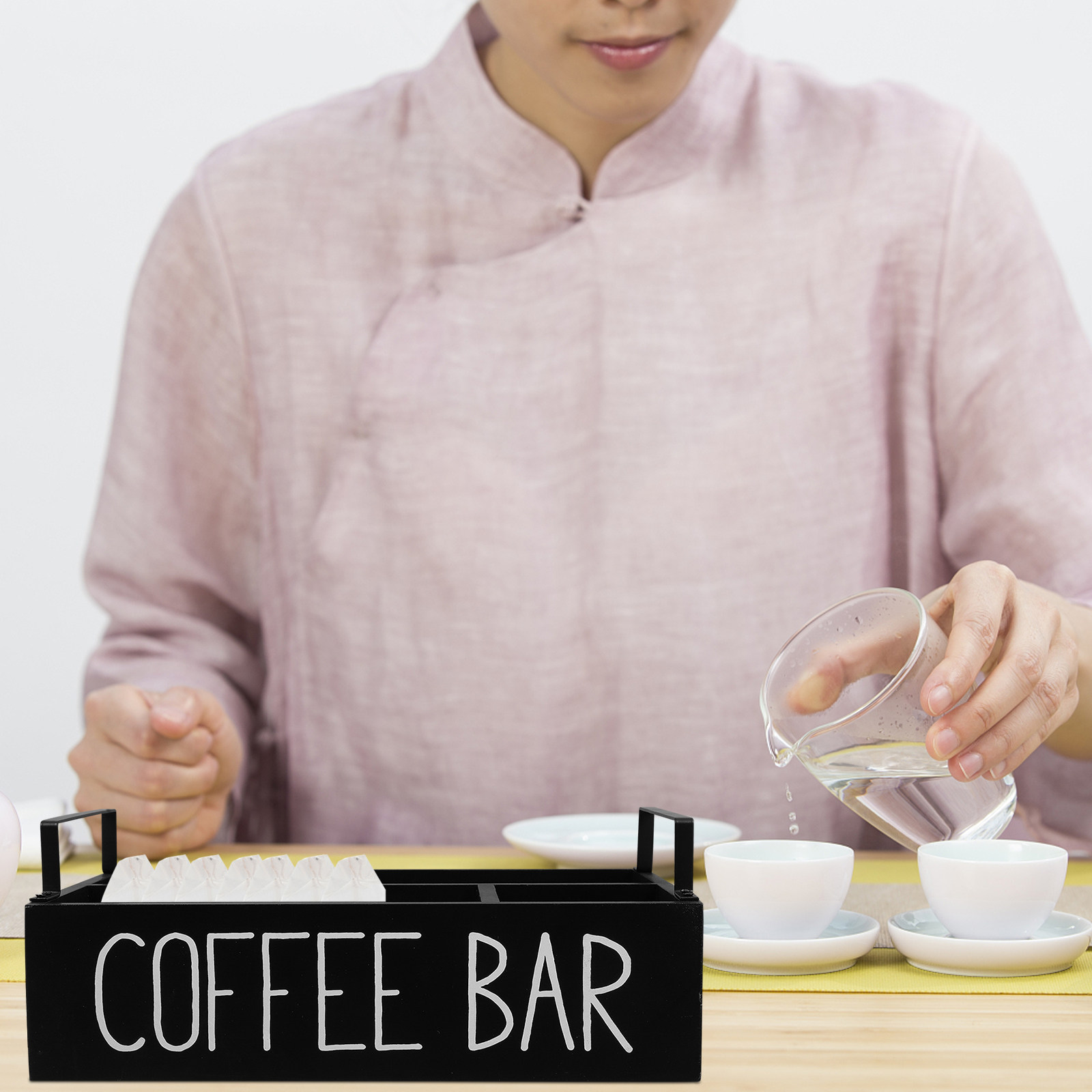 Coffee Tea Sugar - Kotak Penyimpanan Teh dan Kopi Berbahan