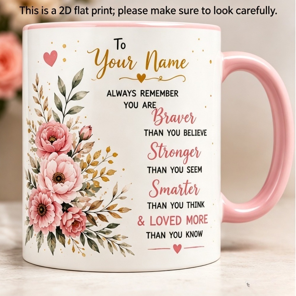 Coffee Tea Name - Cangkir Kopi Keramik 2D Custom Nama,