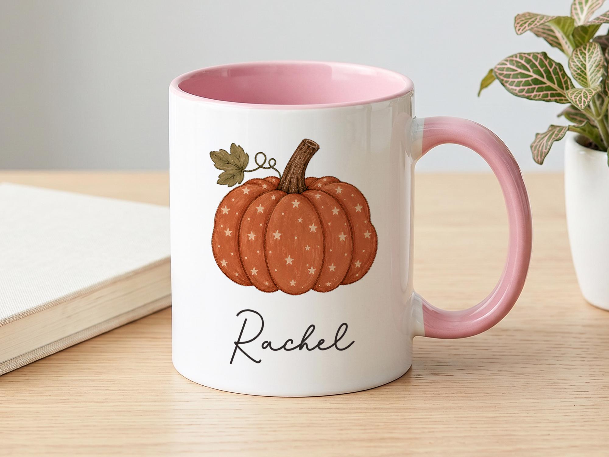 Coffee Tea Name - Gelas Mug Labu dengan Desain Personal,