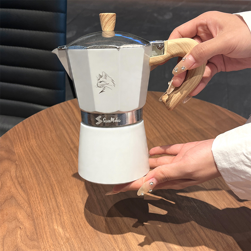 Moka Pot 3/6 Cup - Pembuat Esp - Moka Pot Stove ulasan dan harga