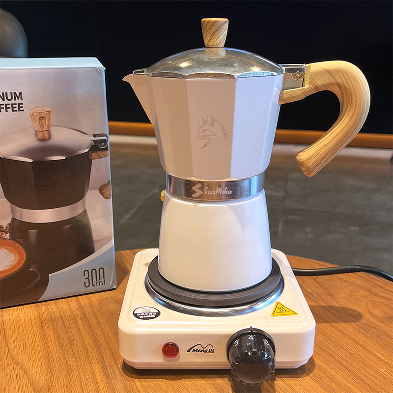 Moka Pot 3/6 Cup - Pembuat Esp - Moka Pot Stove ulasan dan harga