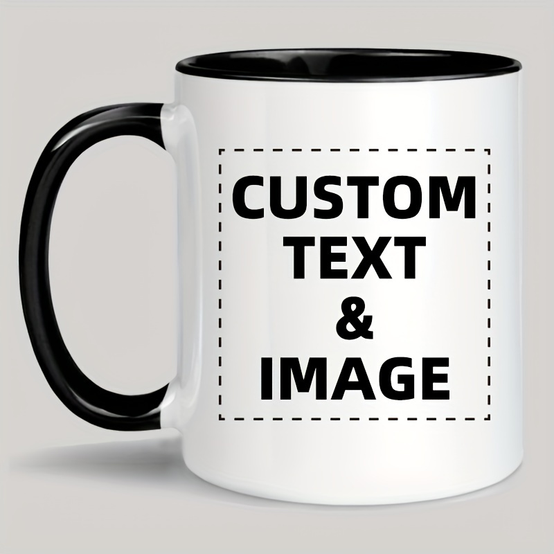 Mug Foto & Teks/Logo Kustom -  - Coffee Tea Name ulasan dan harga