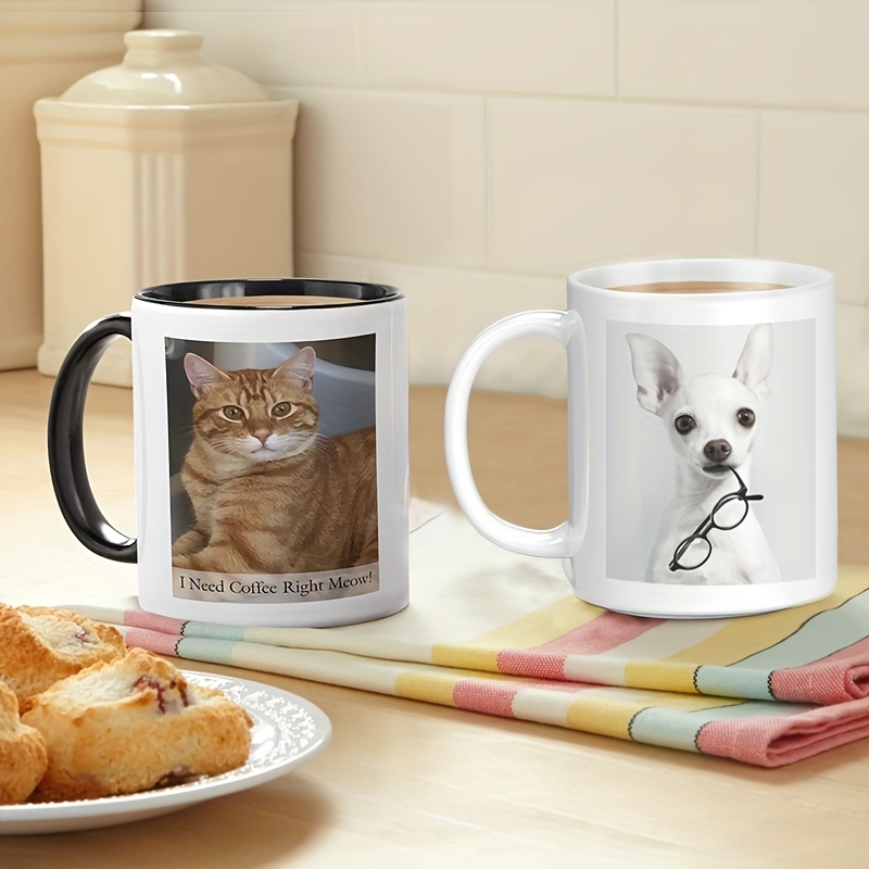 Mug Foto & Teks/Logo Kustom -  - Coffee Tea Name ulasan dan harga