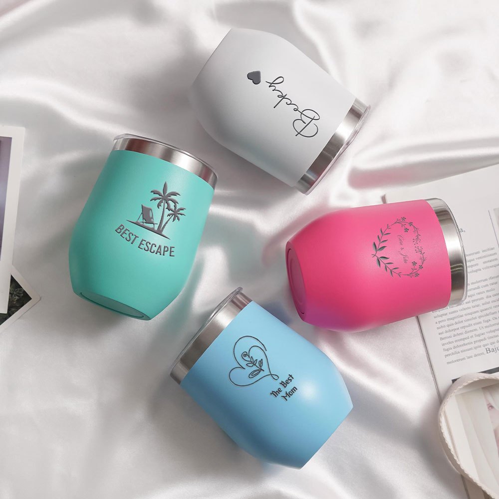 Tumbler Anggur Stainless Steel - Coffee Tea Name ulasan dan harga