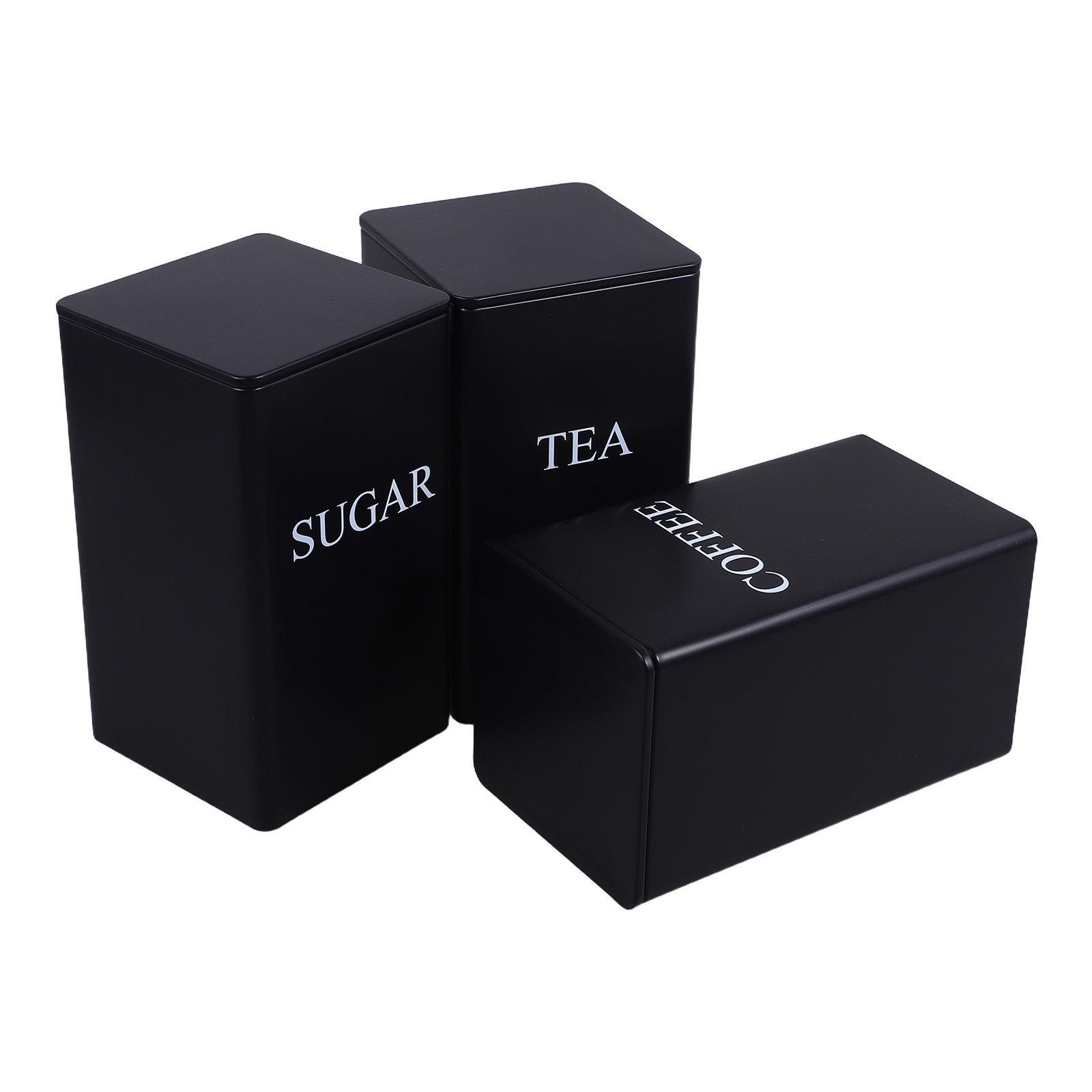 3 Buah Wadah Penyimpanan Dapur - Coffee Tea Sugar ulasan dan harga