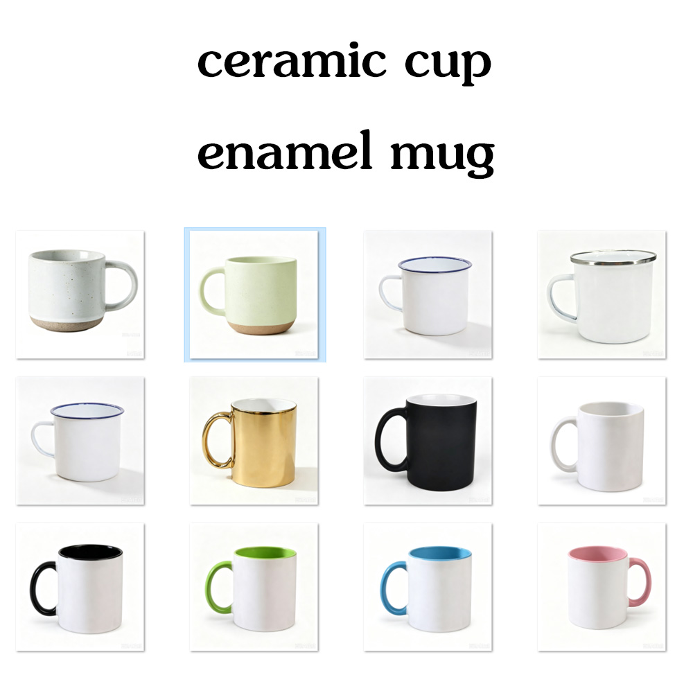 Mug Enamel Foto Pribadi dengan - Coffee Tea Images ulasan dan harga