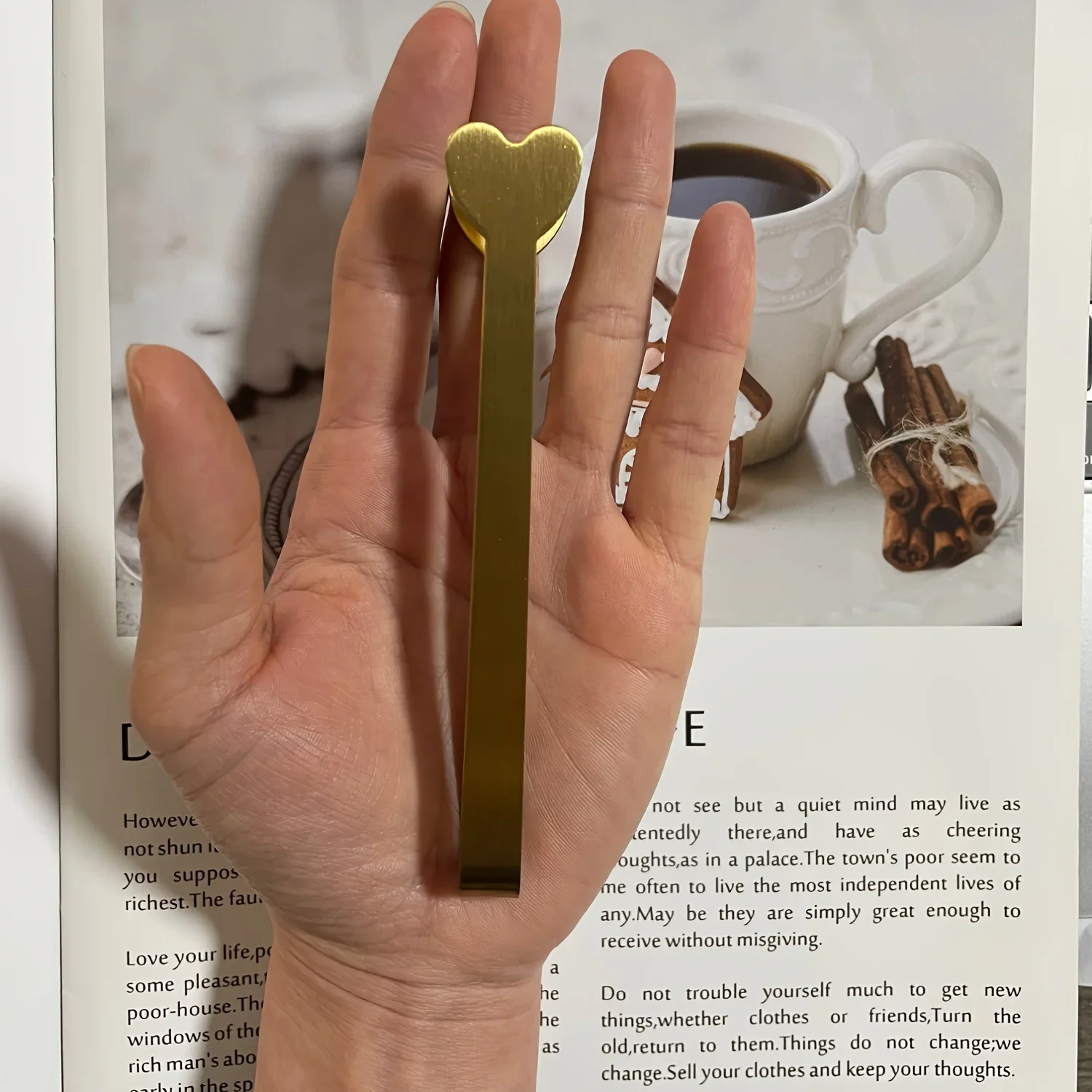 Penjepit Mini Berbentuk Hati B - Coffee Tea Sugar ulasan dan harga