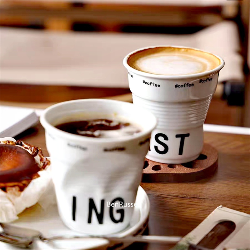 Cangkir kopi keramik gaya Kore - Coffee Tea Name ulasan dan harga