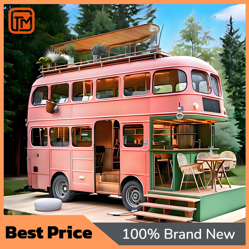 【Desain Baru】Gerobak Bus Tingk - Coffee Tea With Milk ulasan dan harga