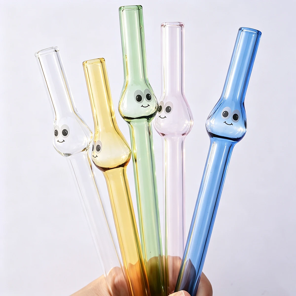 4pcs Set Sedotan Kaca Lebar 12 - Coffee Tea And Sugar Set ulasan dan harga