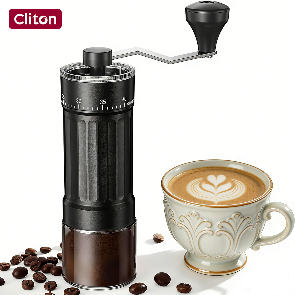 Penggiling Kopi Manual Portabe - Burr Hand Grinder ulasan dan harga